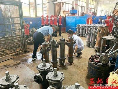 济南迈克阀门科技领导莅临百安消防进行考察交流 阀门合作再谱新篇